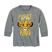 The Lion King - Future King - Simba - Toddler \u0026 Youth Long Sleeve Graphic T-Shirt